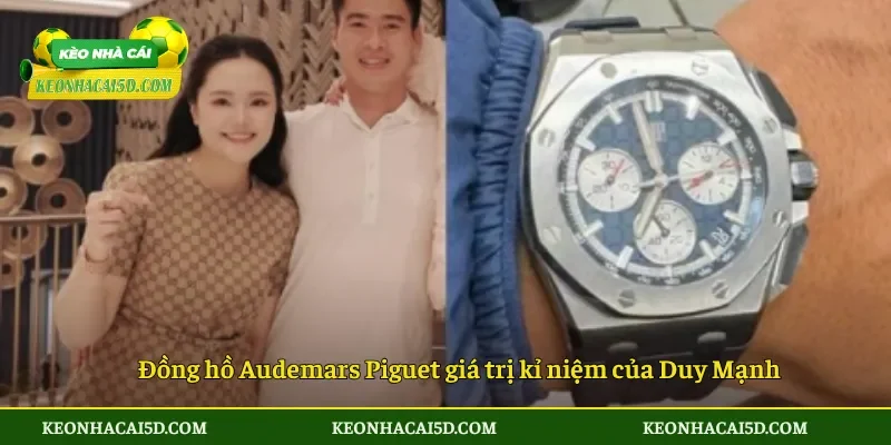 Đỗ Duy Mạnh mất đồng hồ Audemars Piguet hơn 1 tỷ đồng 3 Đồng hồ Audemars Piguet giá trị kỉ niệm của Duy Mạnh