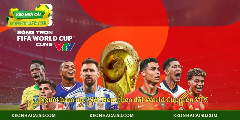 Người hâm mộ Việt Nam theo dõi World Cup trên VTV