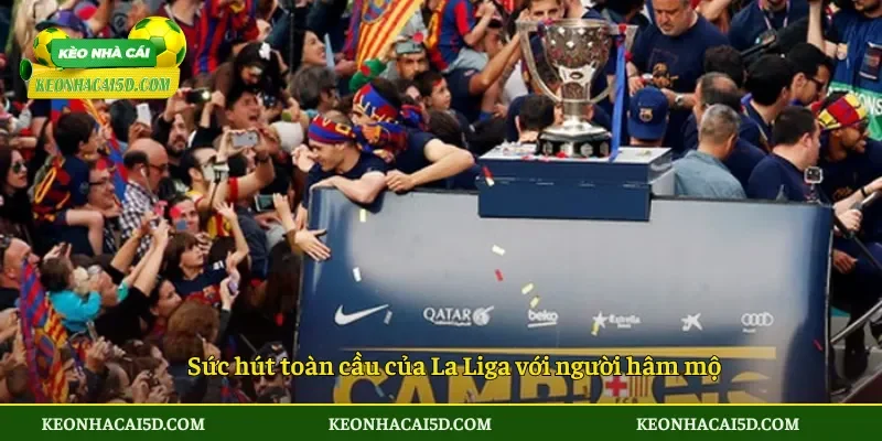 Sức hút toàn cầu của La Liga với người hâm mộ